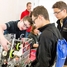 Robotics teams teach other students about their robot