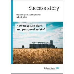 Success story to prevent grain dust ignition in bulk tanks and silos