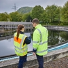 wastewater treatment plant, Bluetooth connectivity, level measurement