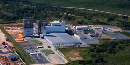 Entrance of the Indorama Ventures Brazil site