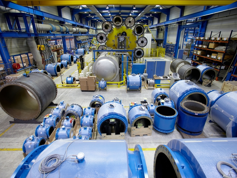 Production of electromagnetic flowmeters