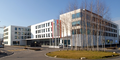 Endress+Hauser headoffice in Reinach, Switzerland