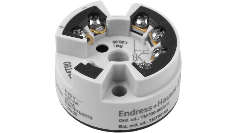 Cost-saving temperature head transmitter TMT80 | Endress+Hauser