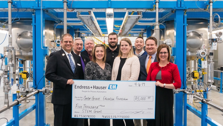 Endress+Hauser supports STEM education