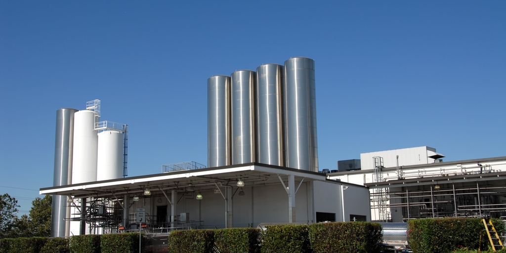 Milk receiving dairy plant