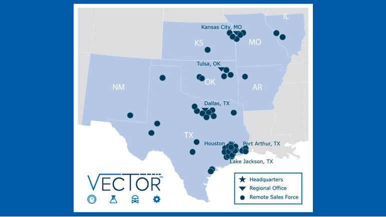 Vector Territory Map