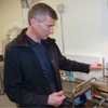 Calibration of temperature sensor in a laboratory by Tommy Mikkelsen, metrologist at chr Hansen