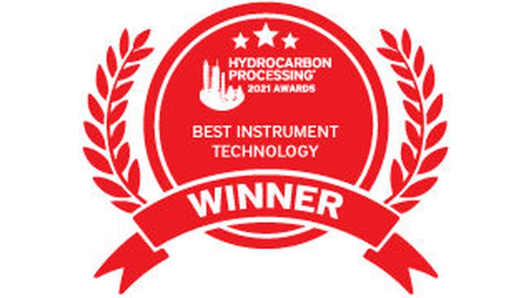 Hydrocarbon Processing Best Instrument Technology of the Year 2021 Award Winner