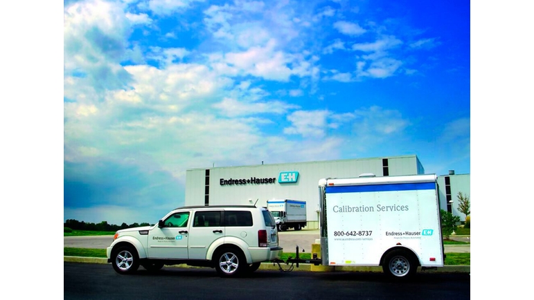 Endress+Hauser expands its on-site calibration services with three  new mobile calibration rigs