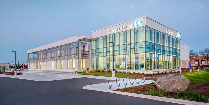 The new Customer Experience Center at Endress+Hauser in Burlington, Canada (Ontario).