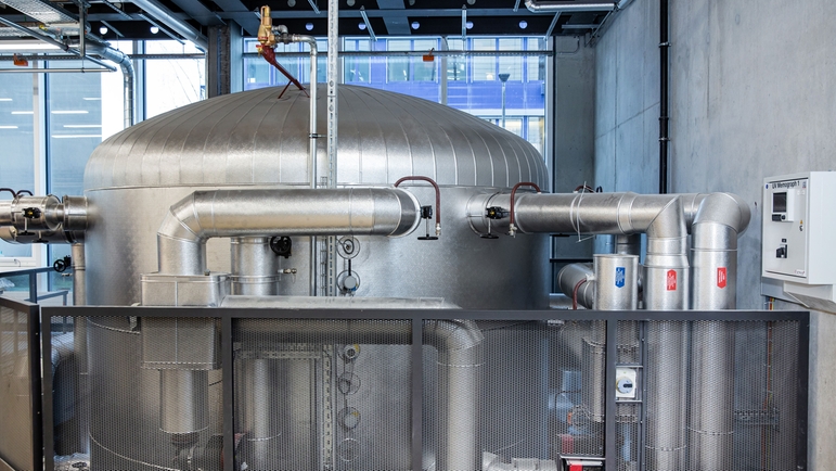 Endress+Hauser wants to heat two-thirds of its buildings in Reinach with waste heat by 2030.