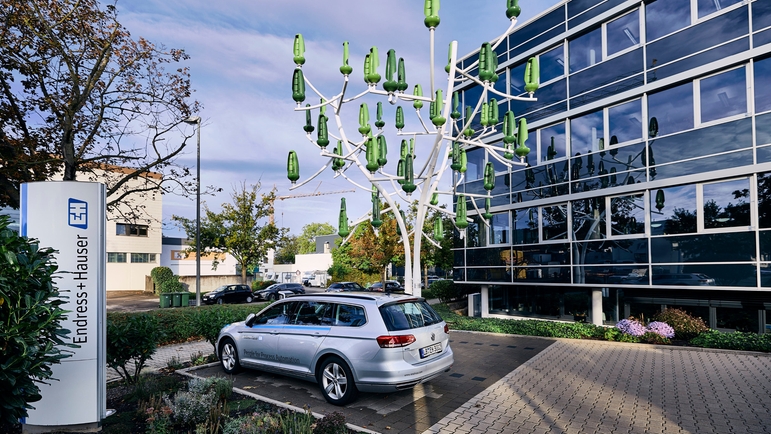 Electric vehicles are an integral part of Endress+Hauser’s sustainability efforts.