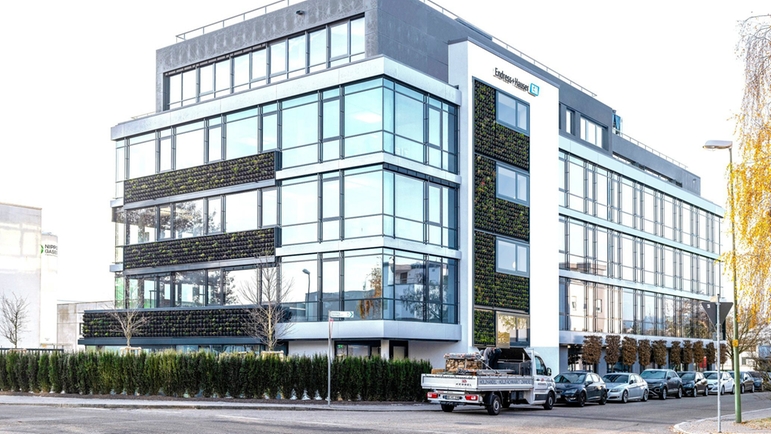 Endress+Hauser invested around ten million euros in the new building in Gerlingen.