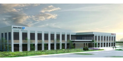 The 106,000 square-foot facility will be added to the Endress+Hauser campus in Greenwood, Indiana.