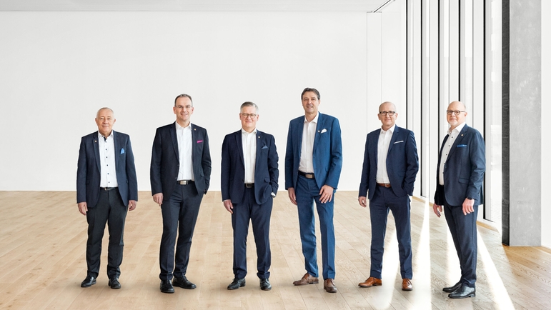 The Executive Board of the Endress+Hauser Group.