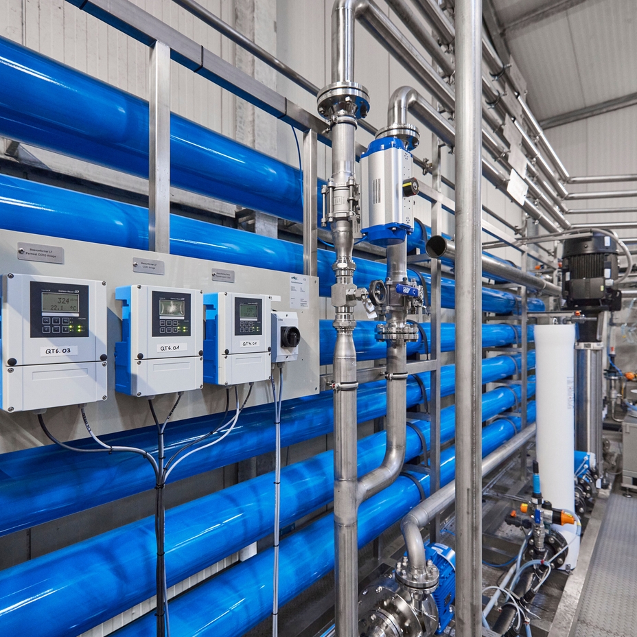 Reverse osmosis in water treatment to ensure quality