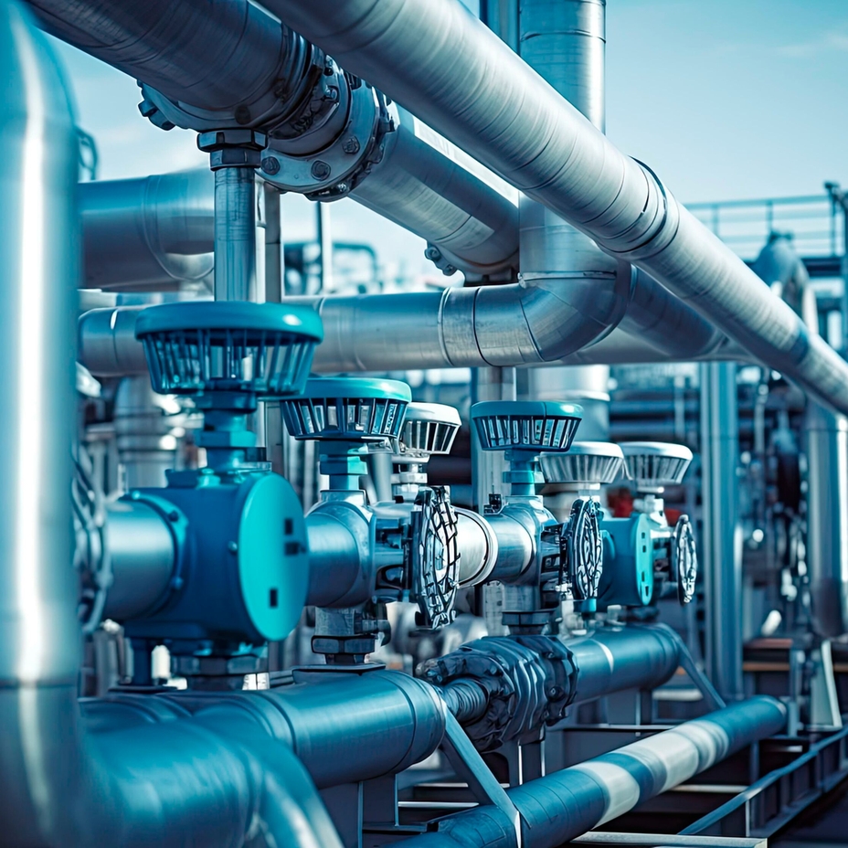 Hydrogen pipelines for transport after compression